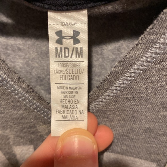 Under Armour grey hoodie. Women size M. - Picture 2 of 4